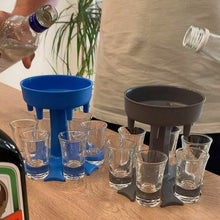 Load image into Gallery viewer, 6 Shot Glass Dispenser