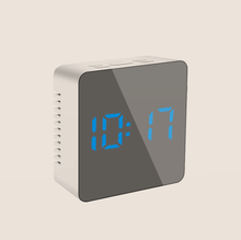 Load image into Gallery viewer, LED Mirror Alarm Clock