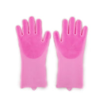 Load image into Gallery viewer, Silicon Washing Gloves
