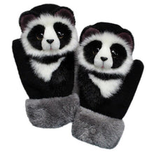 Load image into Gallery viewer, 3D Fluffy Animal Decor Gloves