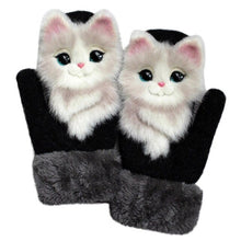 Load image into Gallery viewer, 3D Fluffy Animal Decor Gloves