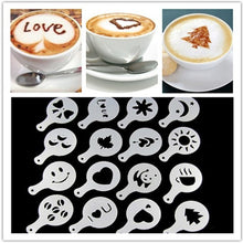 Load image into Gallery viewer, Creative Coffee Stencil Spray Tool