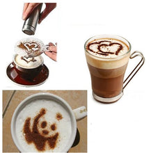 Load image into Gallery viewer, Creative Coffee Stencil Spray Tool
