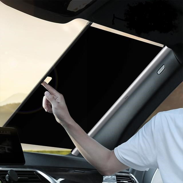 Car Retractable Sunshade