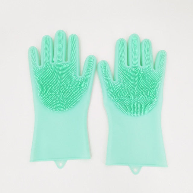 Silicon Washing Gloves