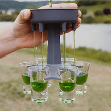 Load image into Gallery viewer, 6 Shot Glass Dispenser
